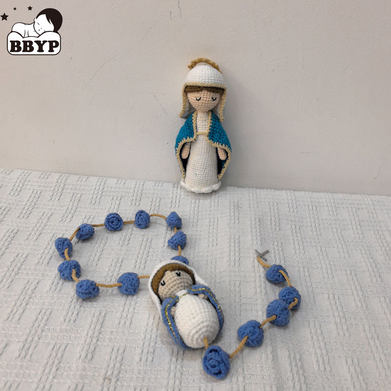 Model Kit Third Party - Crochet Christening Baptism SantaTeresinha engagement Communion