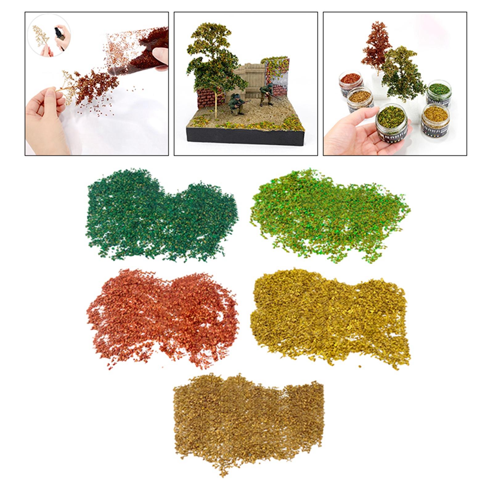 Model Kit Train - DIY Miniature Leaves for Fairy Garden