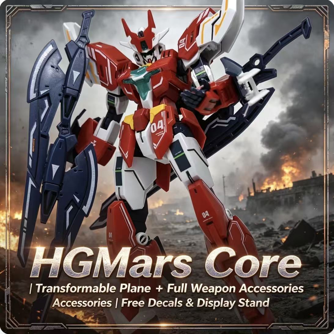 Model Kit Gundam Barbatos - 008A HG 1/144 Mars Core Warrior