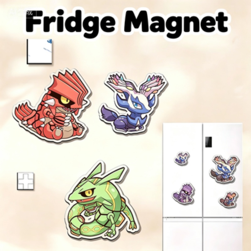 Acrylic Fridge Magnet for Xern - Model Kit Lugia ulasan dan harga