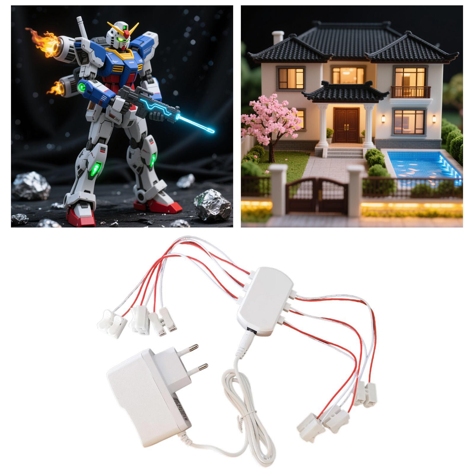 3V 2A Power Supply Multi Ports - Model Kit Train ulasan dan harga
