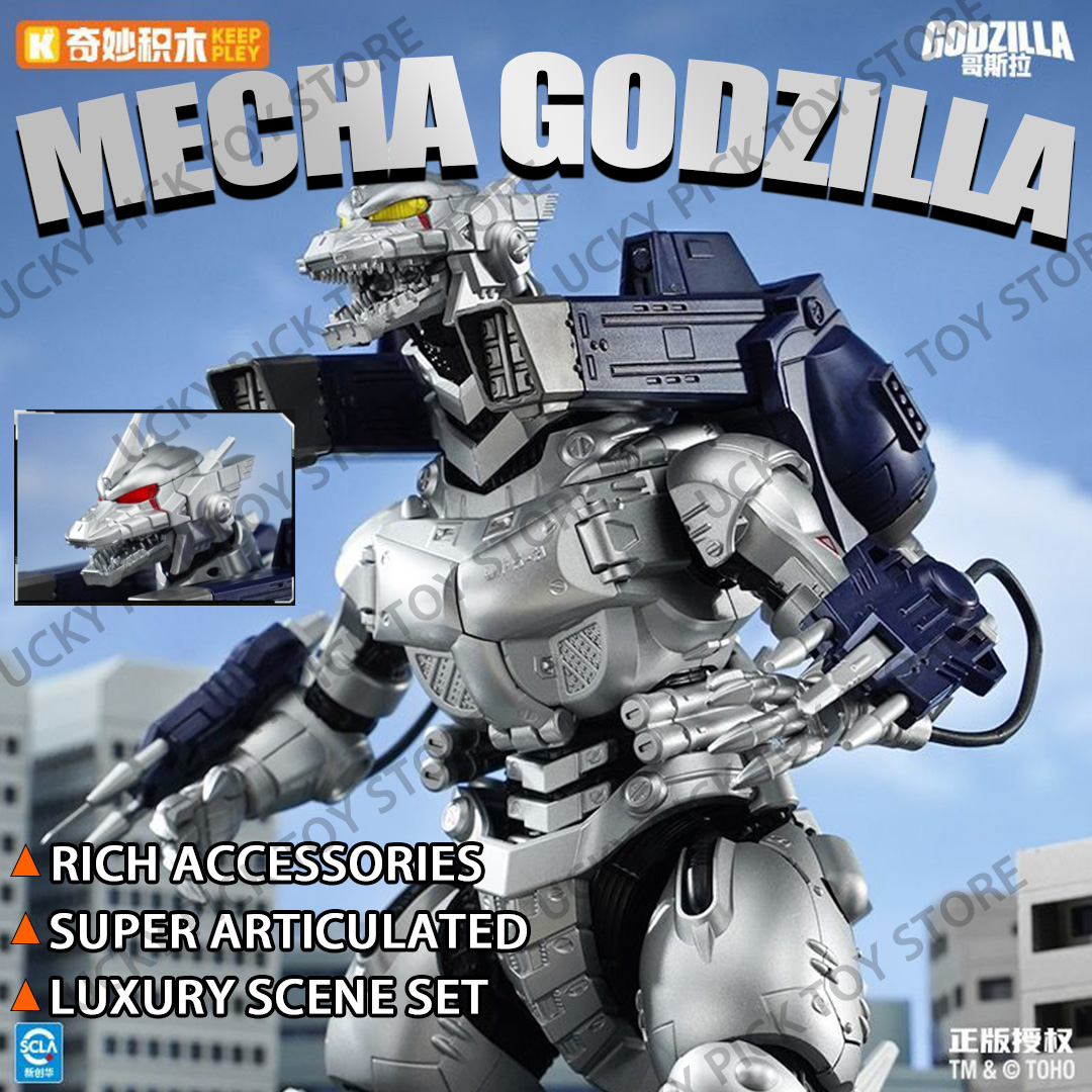 Original Keeppley Mecha Godzil - Model Kit Kyogre ulasan dan harga