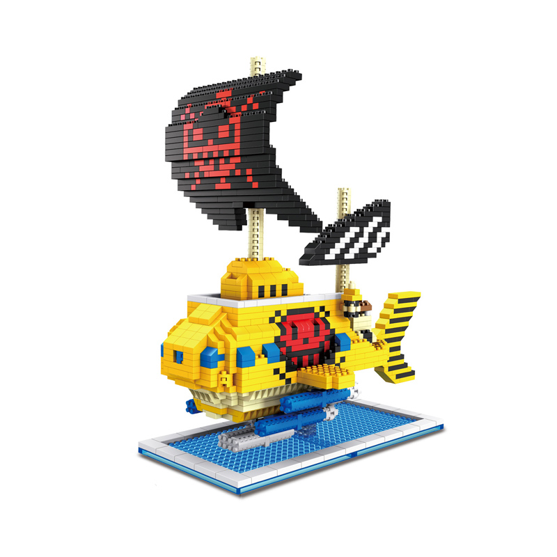 One Piece Pirate Ship Building - Model Kit Thousand Sunny ulasan dan harga