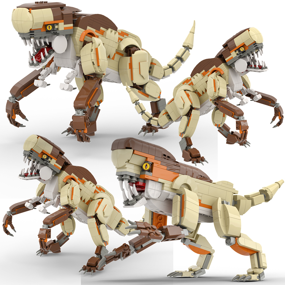 Giant Dinosaur Building Blocks - Model Kit Dinosaur ulasan dan harga