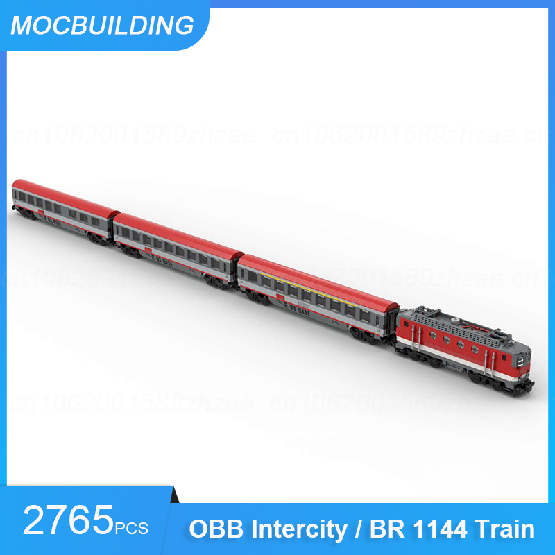MOC Building Blocks OBB Interc - Model Kit Train ulasan dan harga
