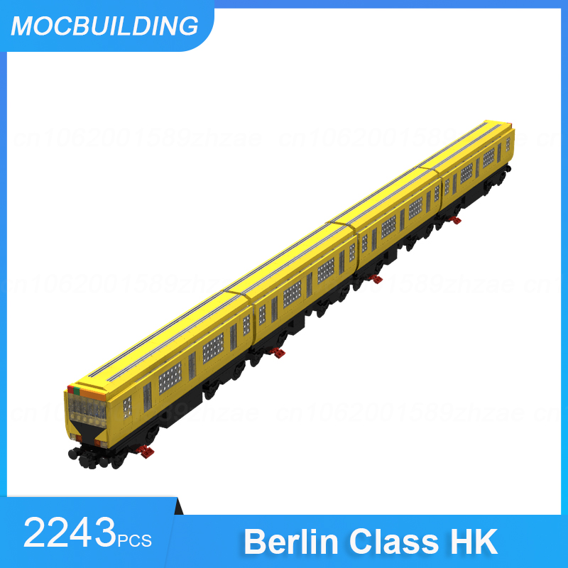 MOC Building Blocks OBB Interc - Model Kit Train ulasan dan harga