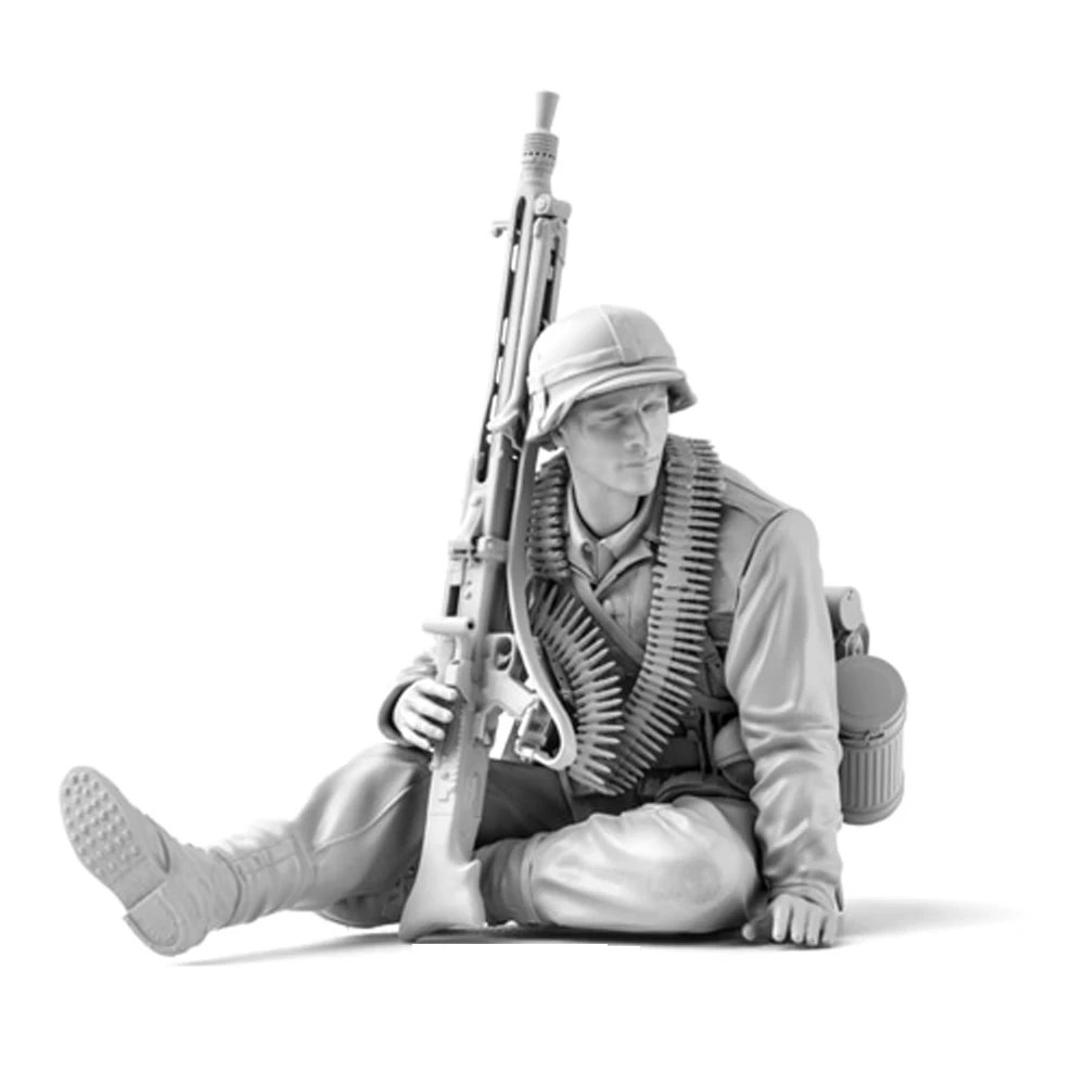 1/16  Infantry MG42 Gunner, GM - Model Kit Entry Grade ulasan dan harga