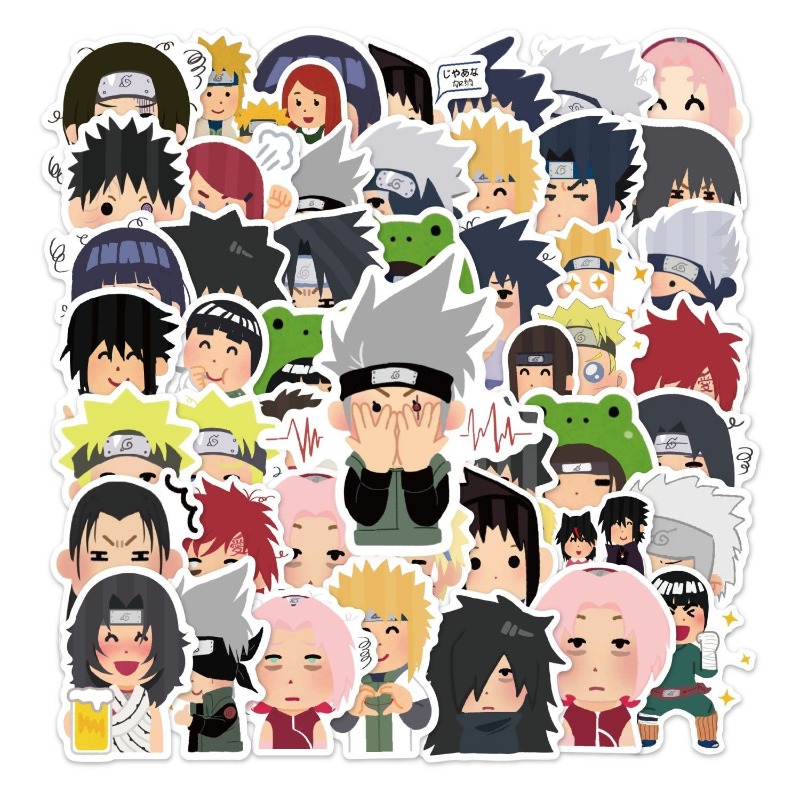 85pcs Naruto anime two-dimensi - Model Kit Naruto ulasan dan harga