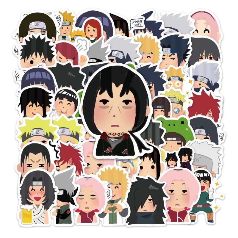 85pcs Naruto anime two-dimensi - Model Kit Naruto ulasan dan harga