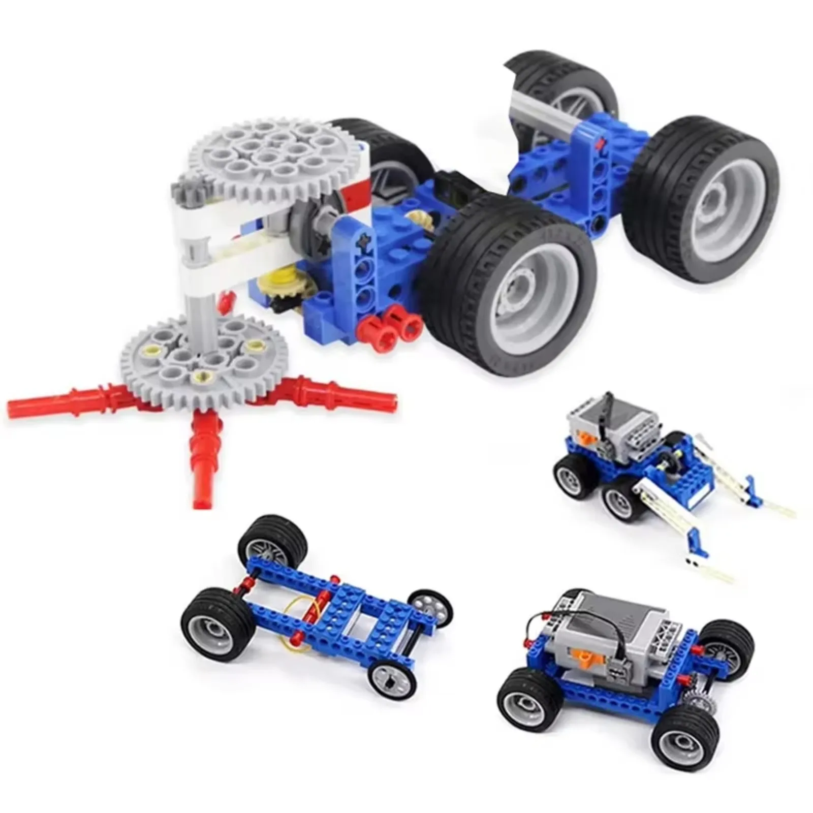 396PCS Technical MOC Building  - Model Kit Simulator ulasan dan harga
