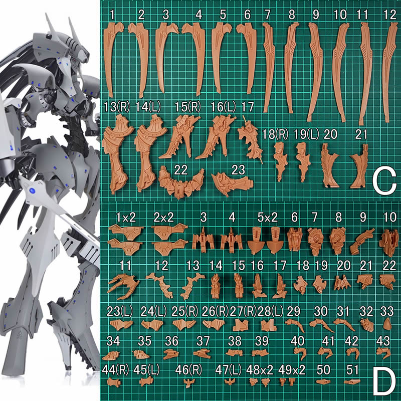 1/72 DEMOR (FATIMA TYPE) K.A.N - Model Kit Entry Grade ulasan dan harga