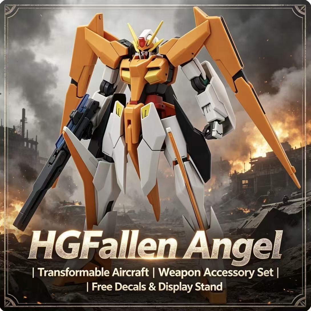 HG 1/144 Fallen Angel Transfor - Model Kit Gundam Barbatos ulasan dan harga