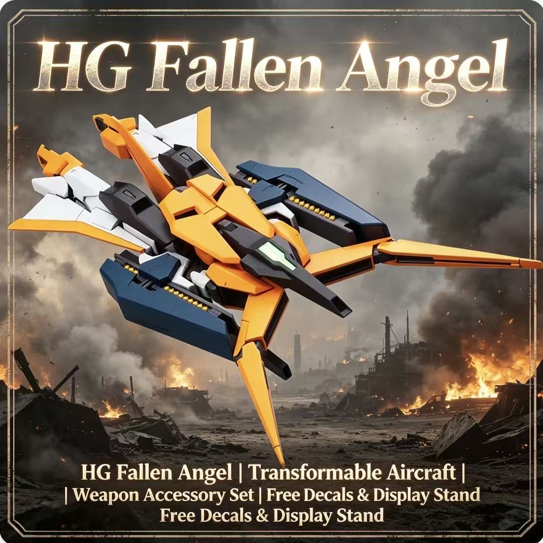 HG 1/144 Fallen Angel Transfor - Model Kit Gundam Barbatos ulasan dan harga