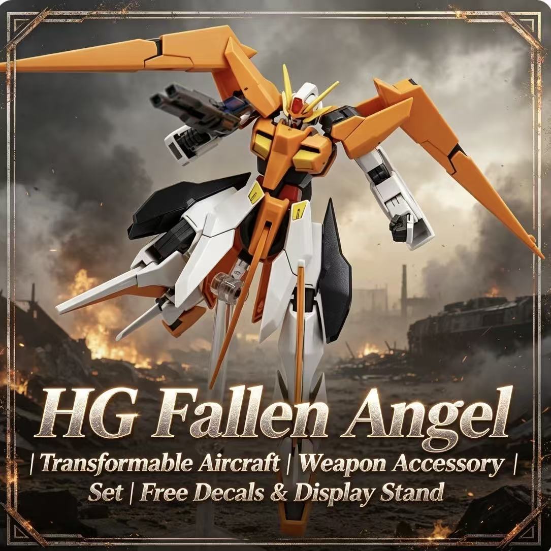 HG 1/144 Fallen Angel Transfor - Model Kit Gundam Barbatos ulasan dan harga
