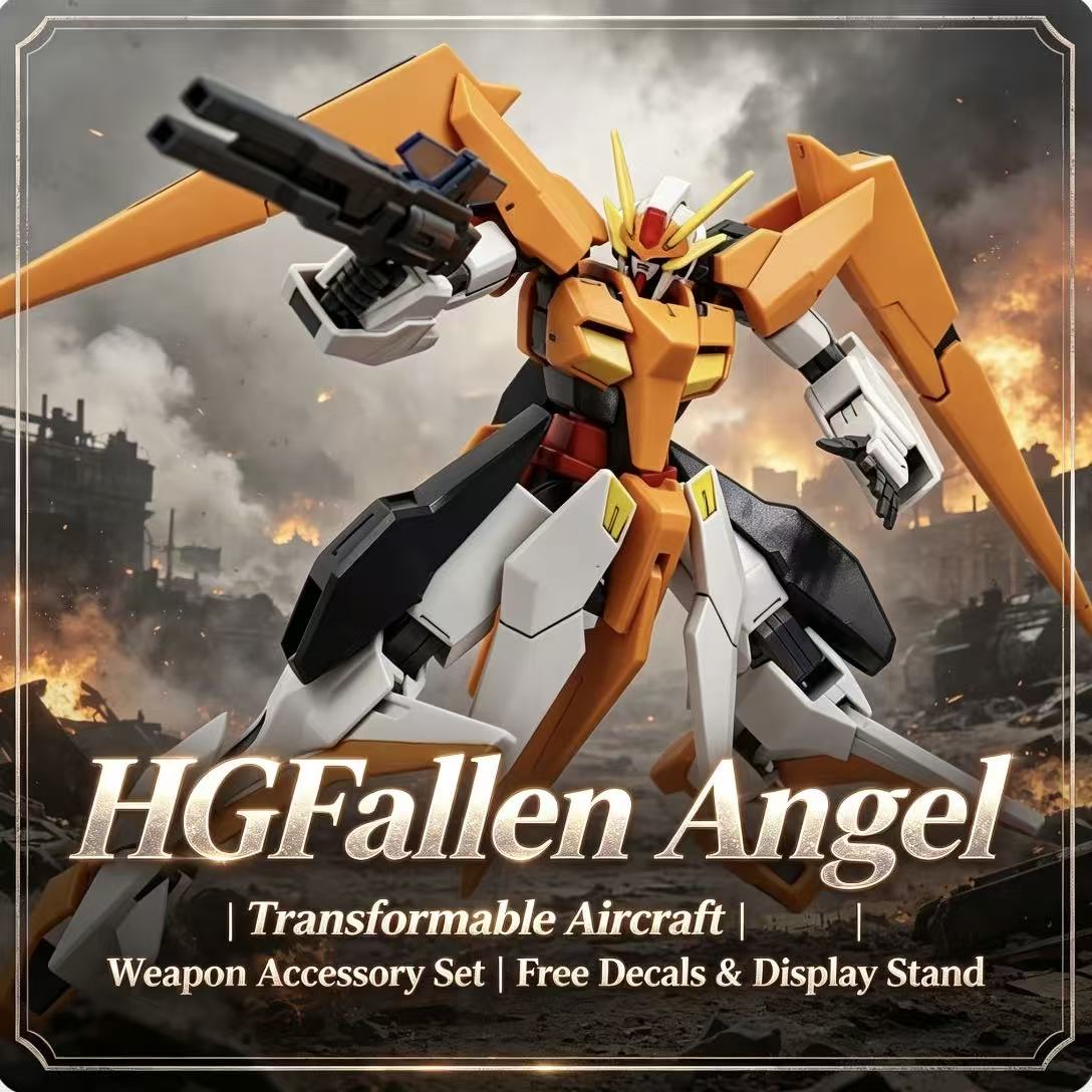 HG 1/144 Fallen Angel Transfor - Model Kit Gundam Barbatos ulasan dan harga