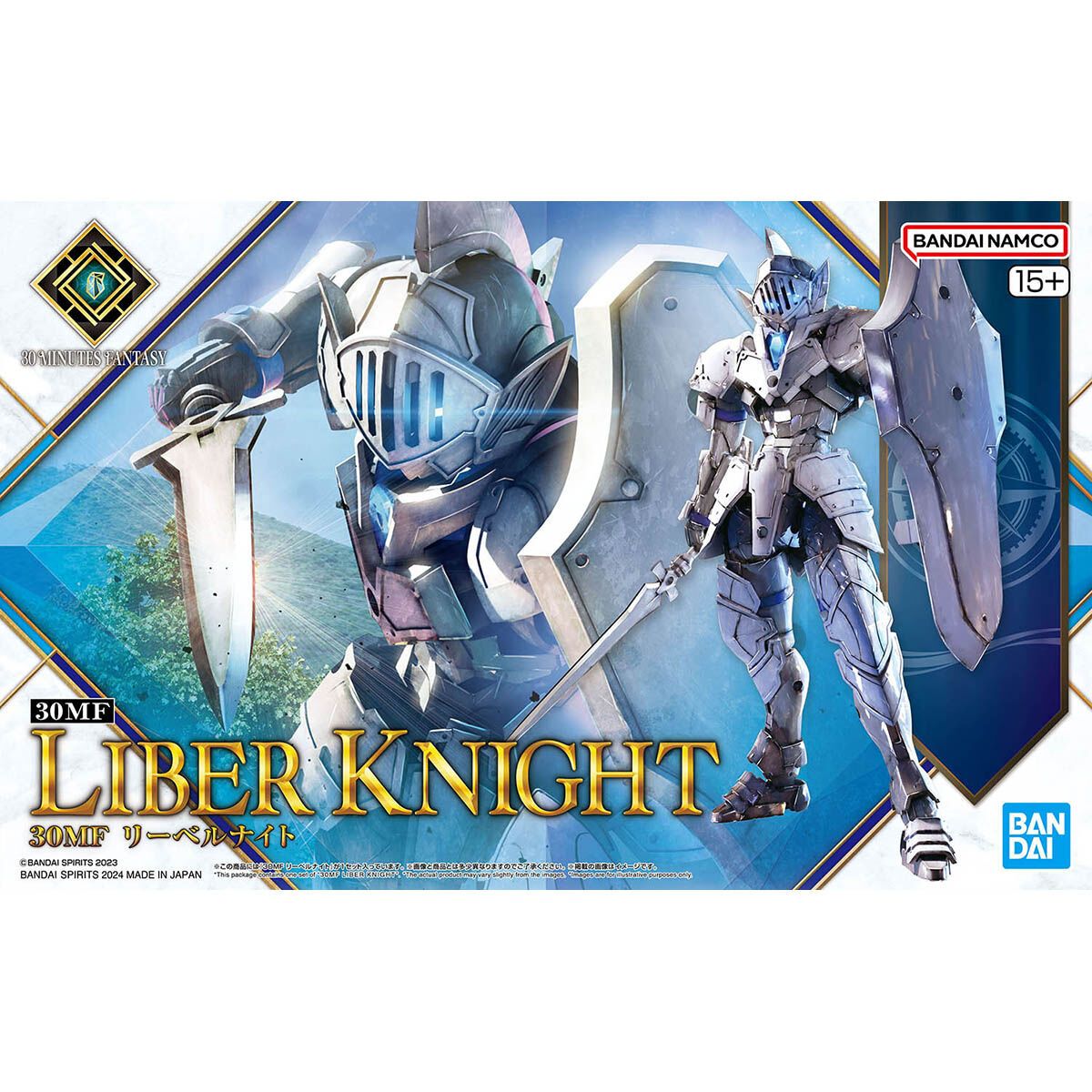 BANDAI Genuine 30MF 01 Liber K - Model Kit Knight ulasan dan harga