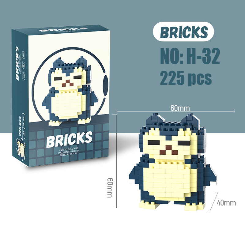 Pokemon Micro Building Blocks  - Model Kit Simulator ulasan dan harga