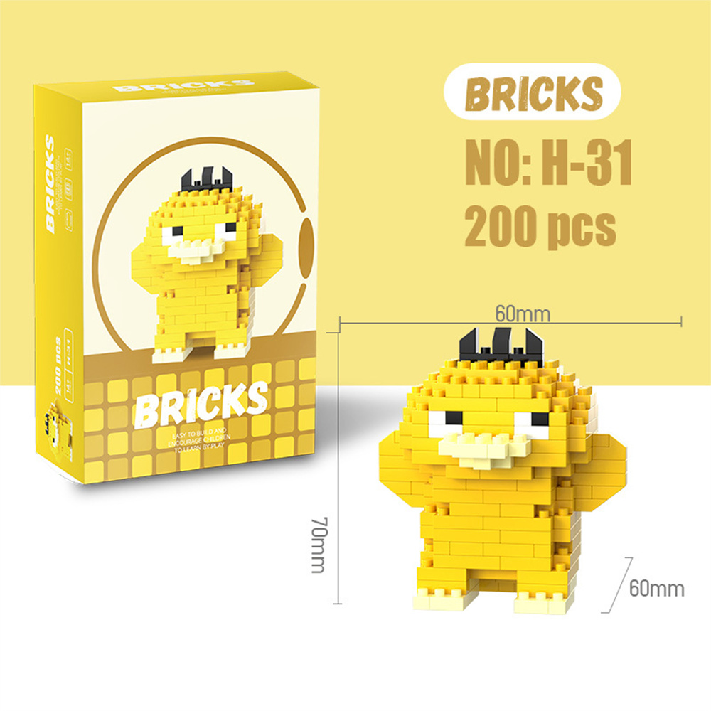 Pokemon Micro Building Blocks  - Model Kit Simulator ulasan dan harga