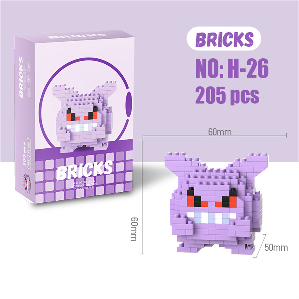 Pokemon Micro Building Blocks  - Model Kit Simulator ulasan dan harga