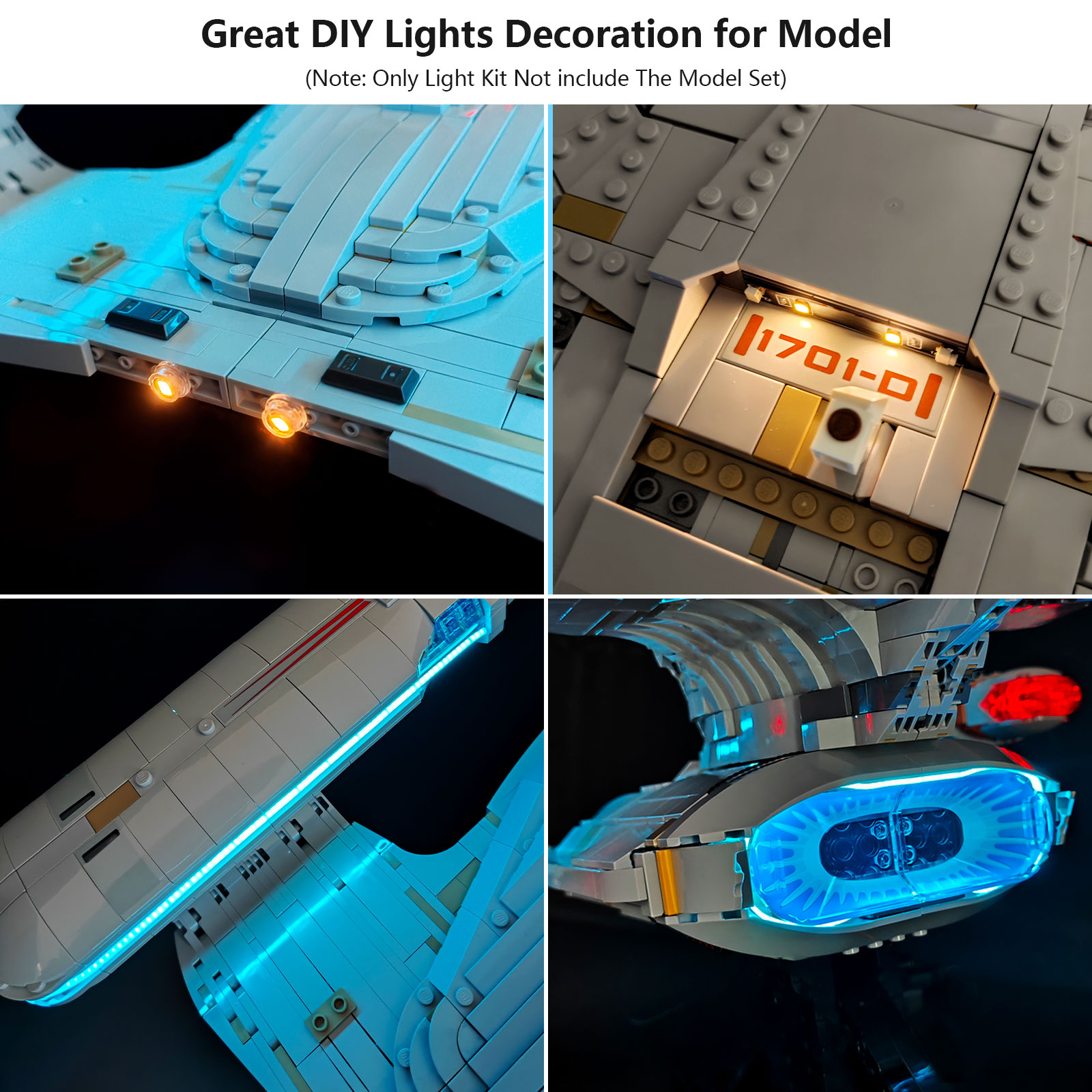 LYBMTWF LED Lighting Kit for L - Model Kit Chemistry ulasan dan harga