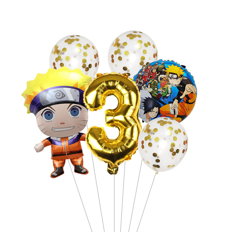 Naruto Ninja Themed  Balloons  - Model Kit Naruto ulasan dan harga