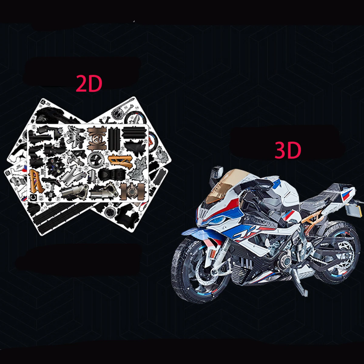 3D Metal Puzzle model kits DIY - Model Kit Kyogre ulasan dan harga