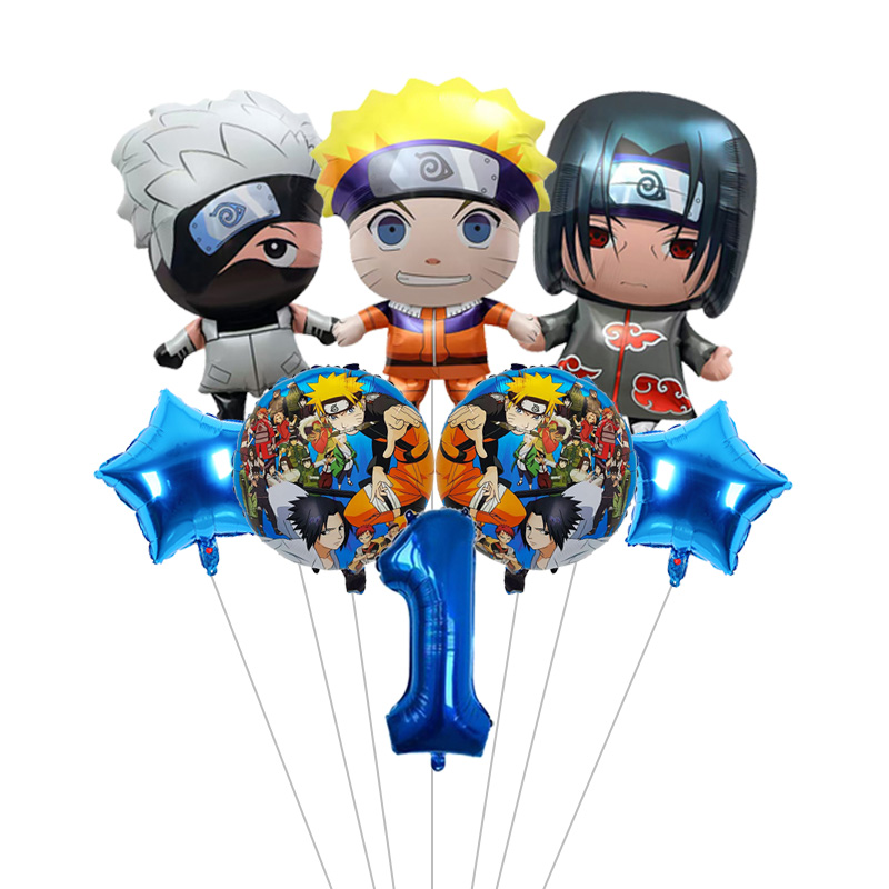 Naruto Anime Theme Balloon Set - Model Kit Naruto ulasan dan harga