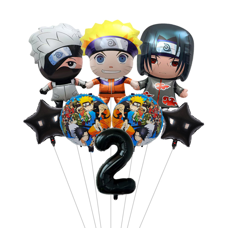 Naruto Anime Theme Balloon Set - Model Kit Naruto ulasan dan harga