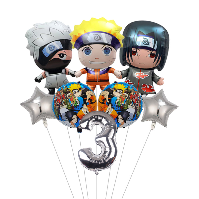 Naruto Anime Theme Balloon Set - Model Kit Naruto ulasan dan harga