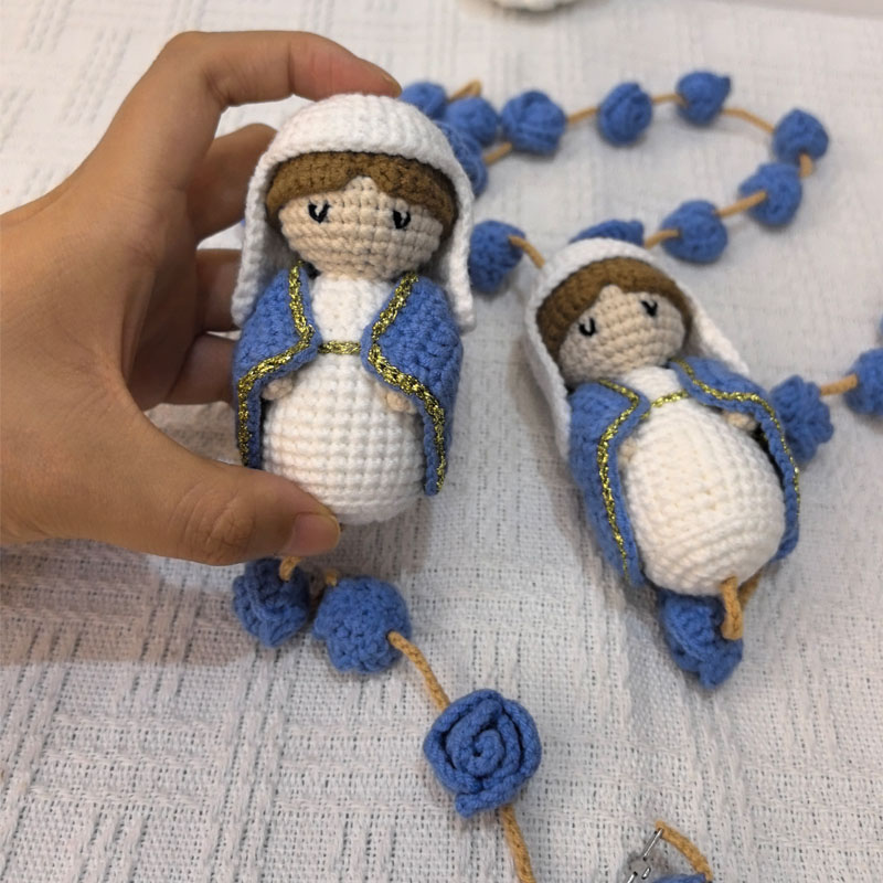Crochet Christening Baptism Sa - Model Kit Third Party ulasan dan harga