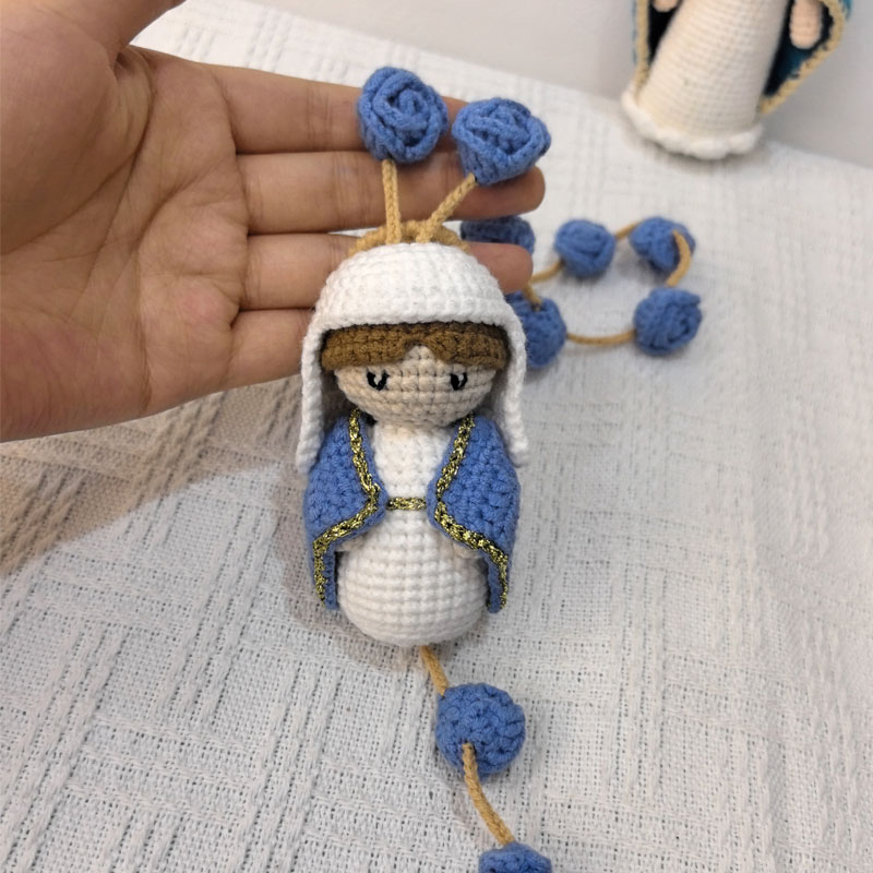 Crochet Christening Baptism Sa - Model Kit Third Party ulasan dan harga