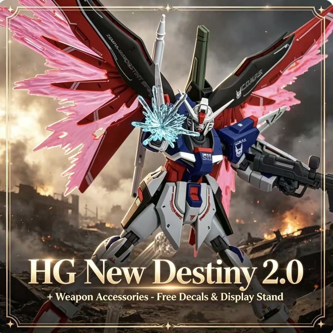 224 HG 1/144 Destiny Spec II F - Model Kit Gundam Barbatos ulasan dan harga