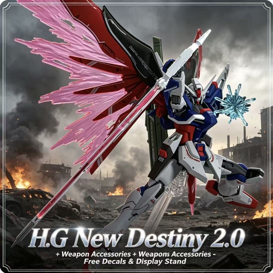 224 HG 1/144 Destiny Spec II F - Model Kit Gundam Barbatos ulasan dan harga