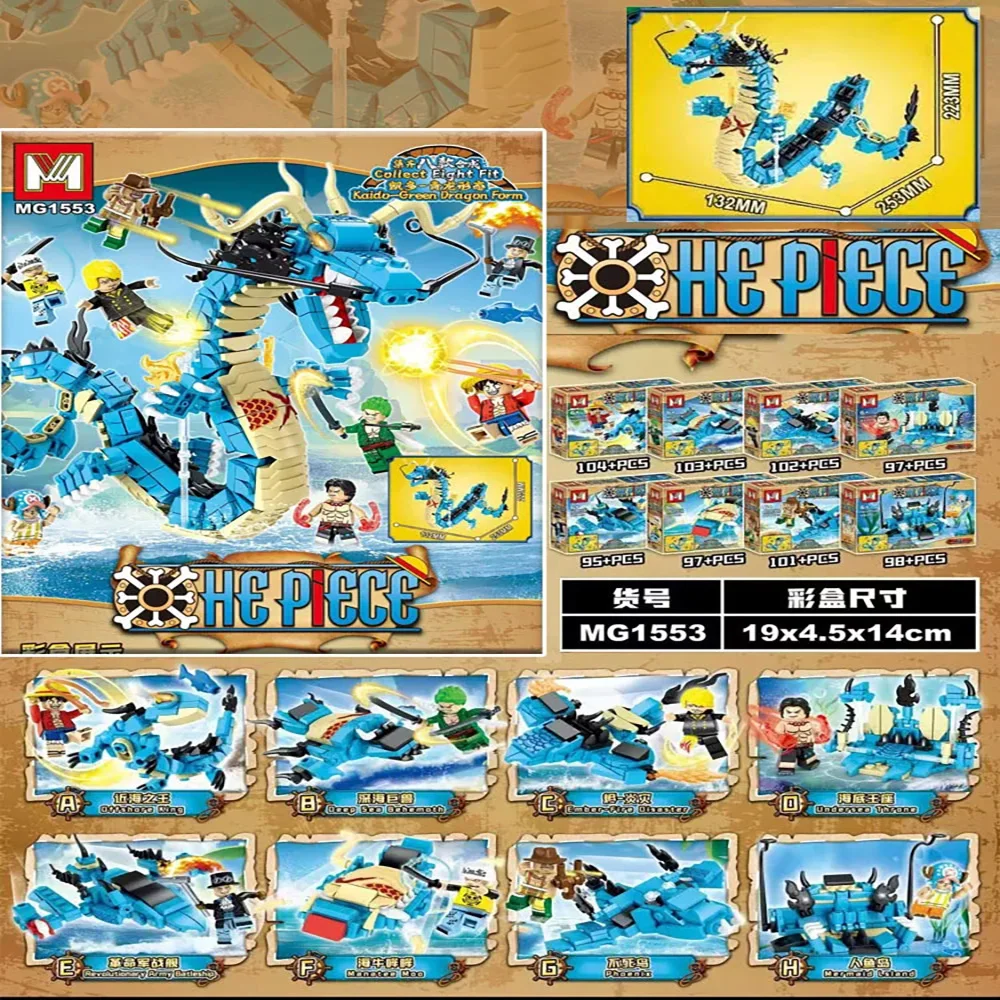 8in1 One Piece Building Blocks - Model Kit Chemistry ulasan dan harga