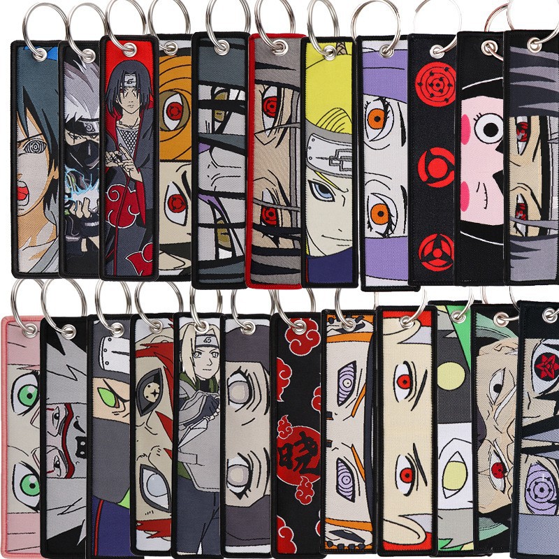 Anime Naruto Embroidery Key Fo - Model Kit Naruto ulasan dan harga
