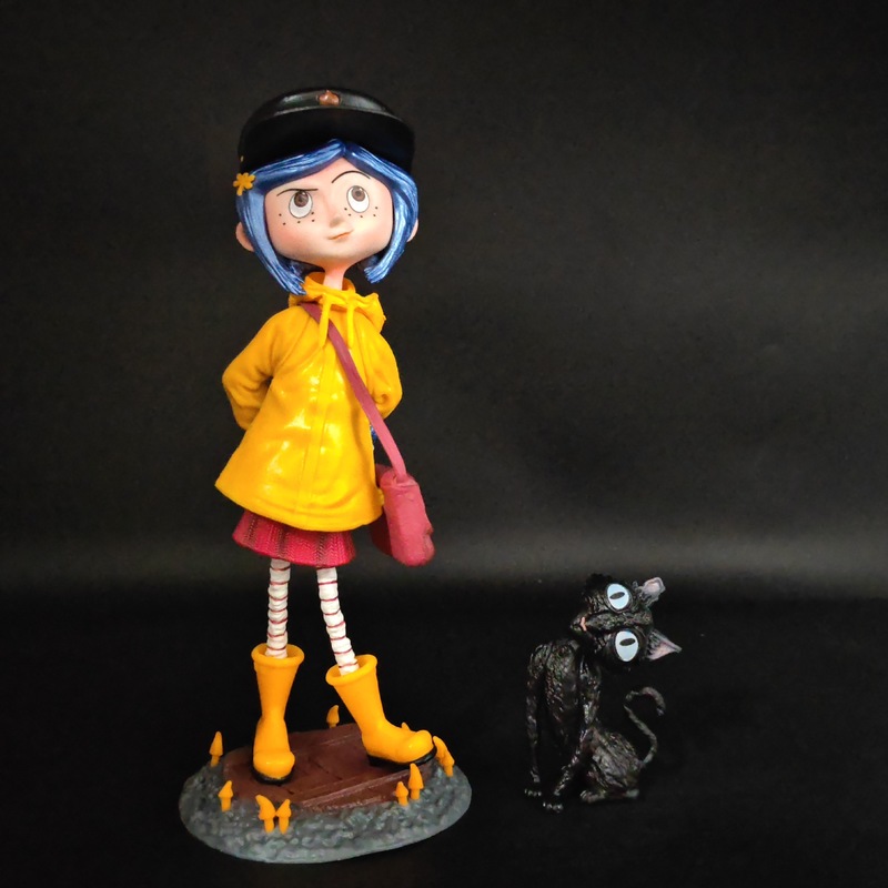 19CM Coraline Anime Figure Mod - Model Kit Display Case ulasan dan harga