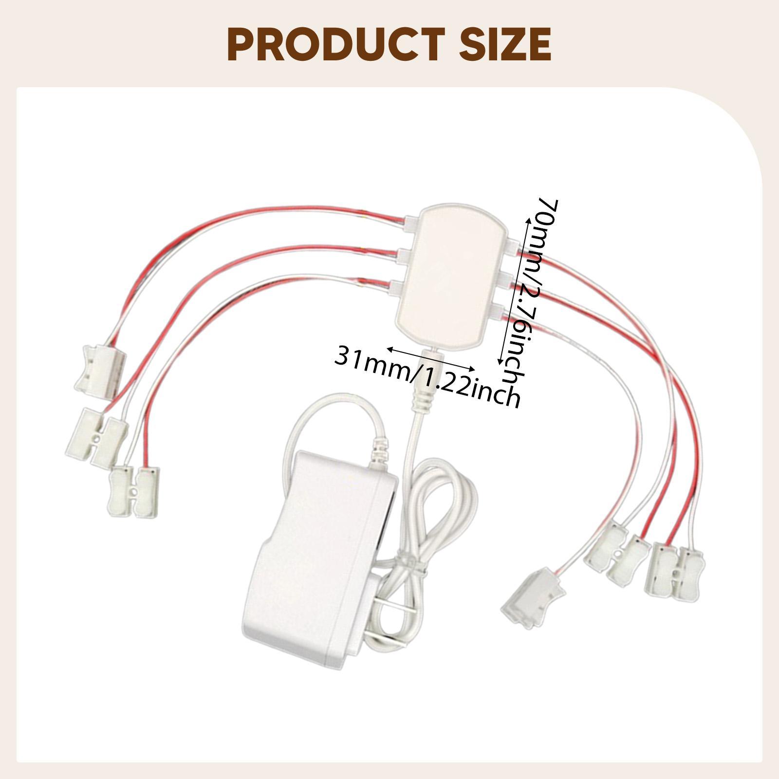 3V 1A Power Supply 6 Ports Wir - Model Kit Train ulasan dan harga