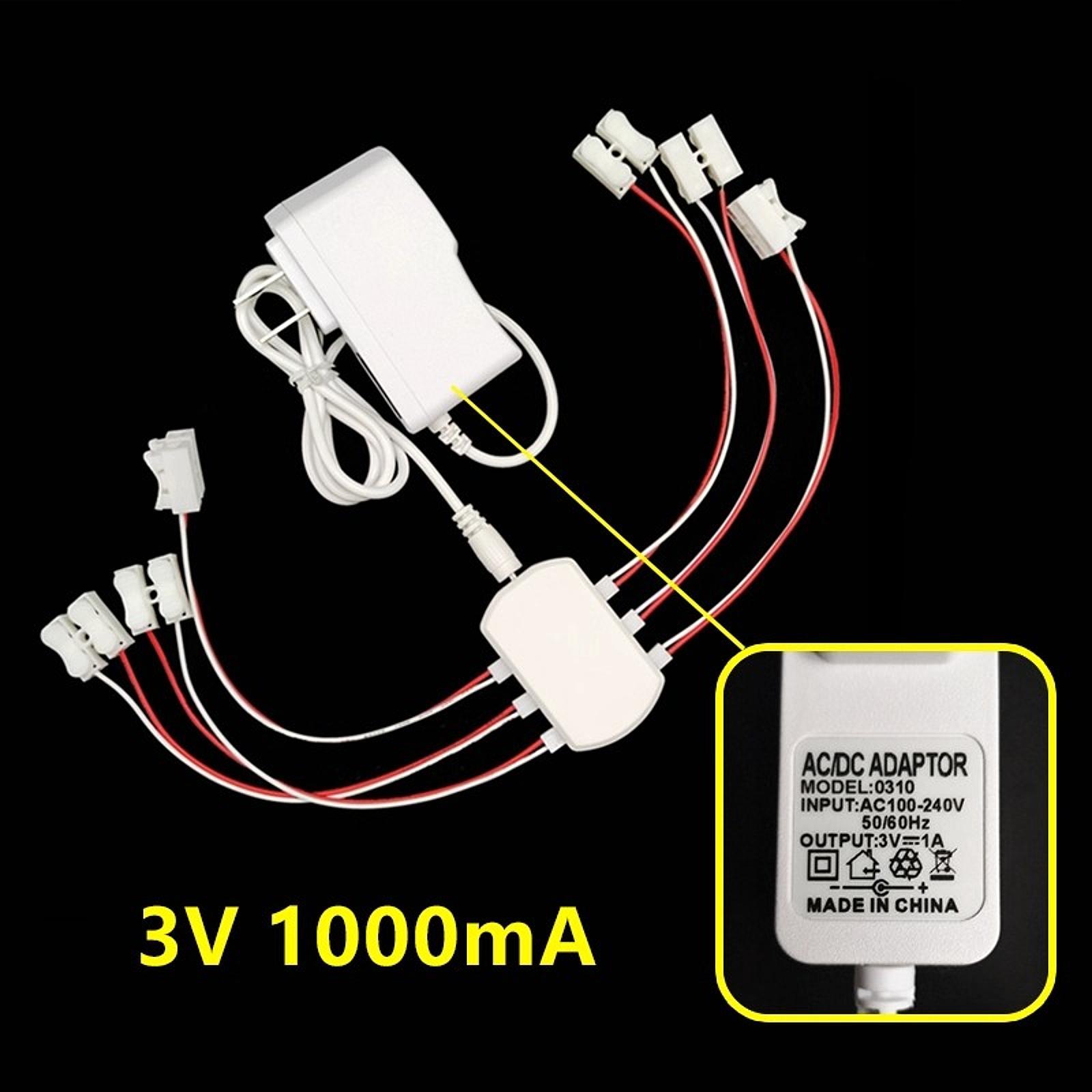 3V 1A Power Supply 6 Ports Wir - Model Kit Train ulasan dan harga