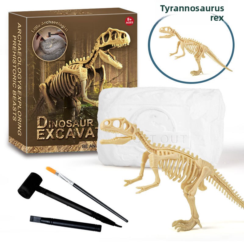 Dinosaur Fossil Excavation Kit - Model Kit Dinosaur ulasan dan harga