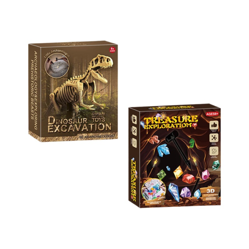Dinosaur Fossil Excavation Kit - Model Kit Dinosaur ulasan dan harga