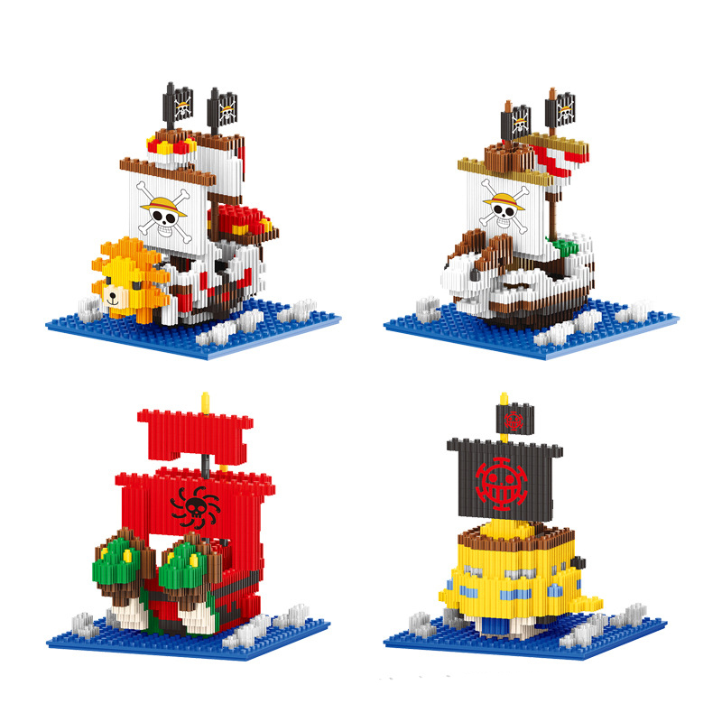 Thousand Sunny Micro Building  - Model Kit Thousand Sunny ulasan dan harga