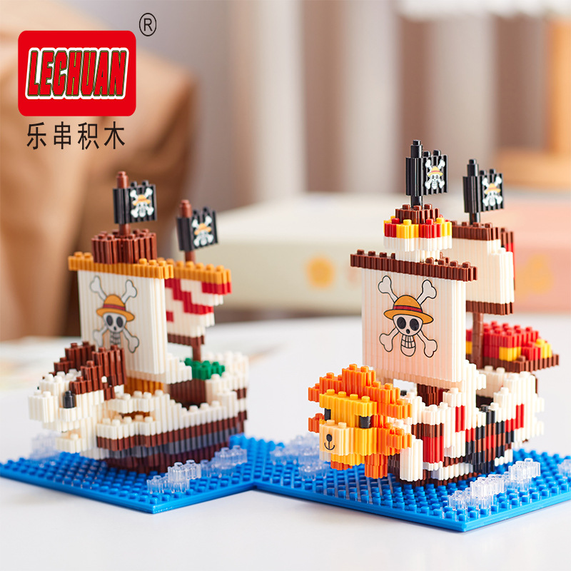 Thousand Sunny Micro Building  - Model Kit Thousand Sunny ulasan dan harga