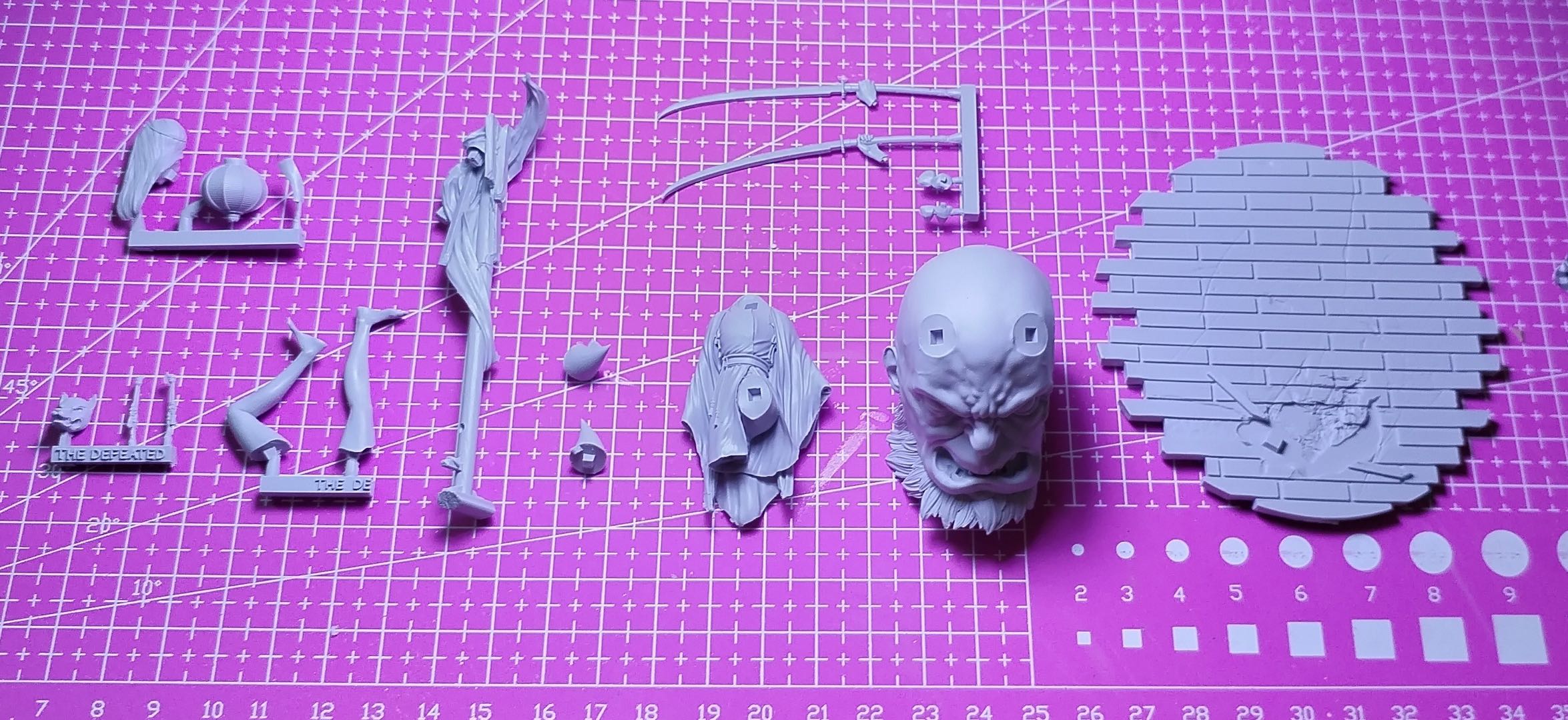 1/24 Resin Model Figure GK, Un - Model Kit Entry Grade ulasan dan harga