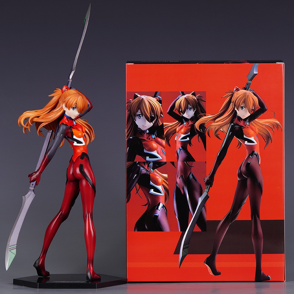 28cm Anime EVA Asuka Combat fo - Model Kit Kshatriya ulasan dan harga