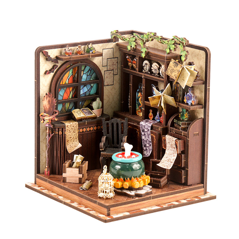 DIY Wooden Miniature Model Kit - Model Kit Simulator ulasan dan harga