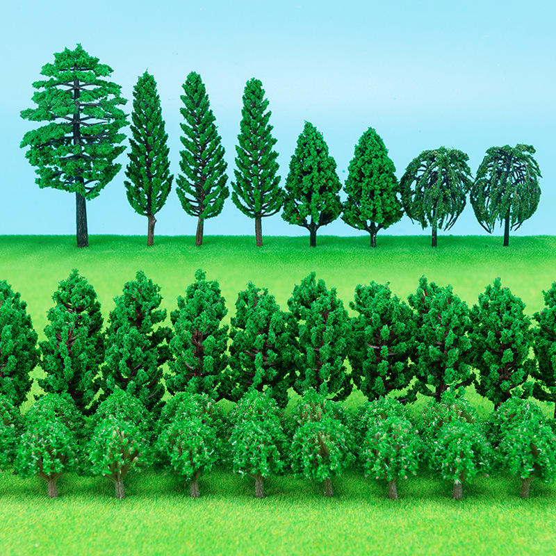HO Scale Model Trees Railway S - Model Kit Train ulasan dan harga