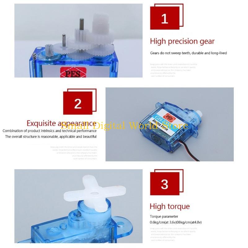 77UB Micro Servo Motor with Ar - Model Kit Motor ulasan dan harga