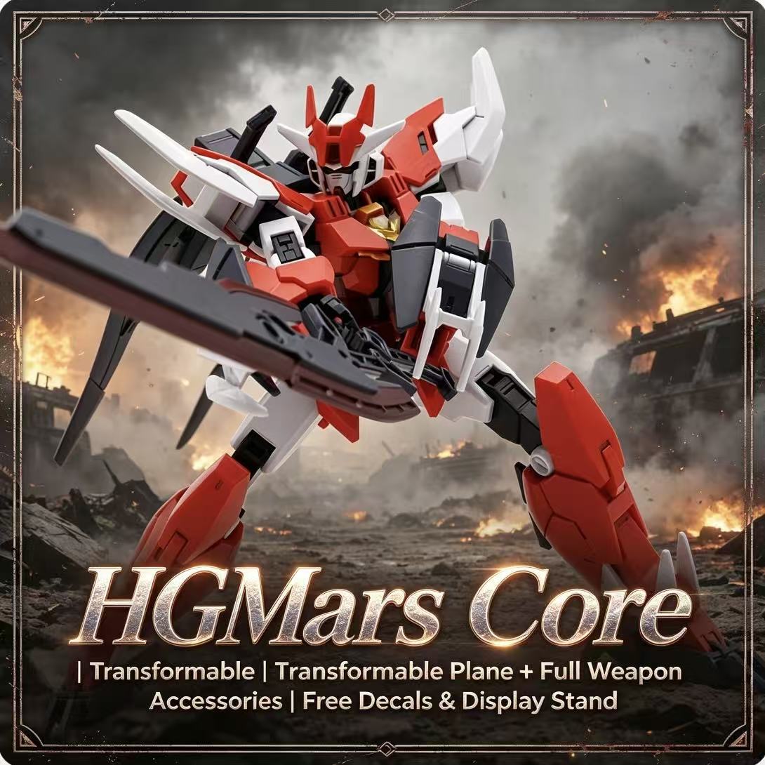 008A HG 1/144 Mars Core Warrio - Model Kit Gundam Barbatos ulasan dan harga