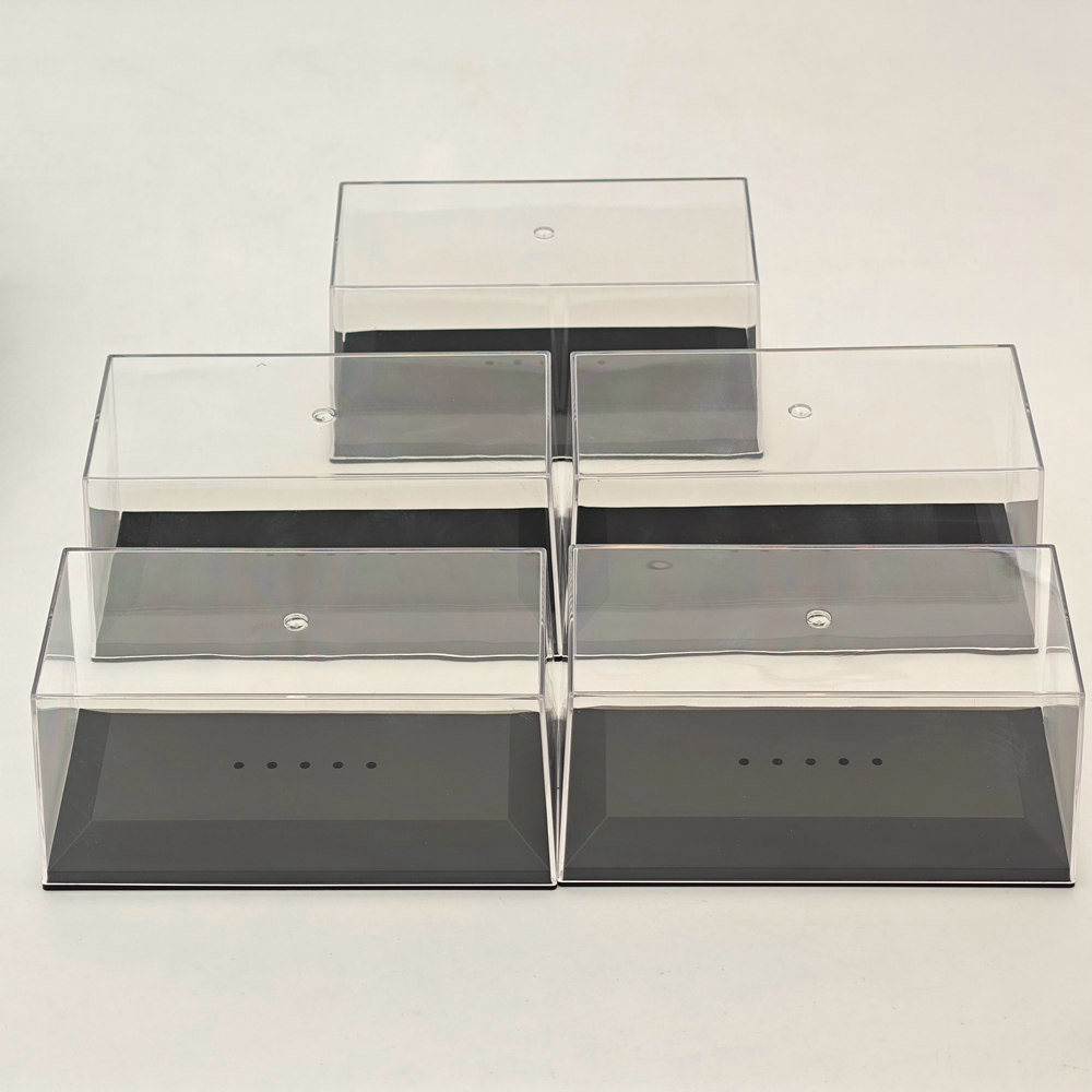 15.3cm 6'' Acrylic Boxes Displ - Model Kit Display Case ulasan dan harga