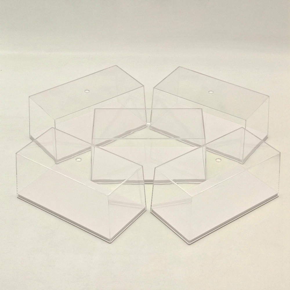 15.3cm 6'' Acrylic Boxes Displ - Model Kit Display Case ulasan dan harga